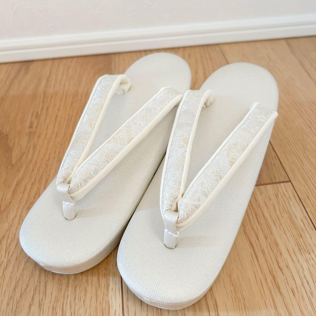 【新品未使用】紗織 ブランド 草履 バッグ セット フォーマル