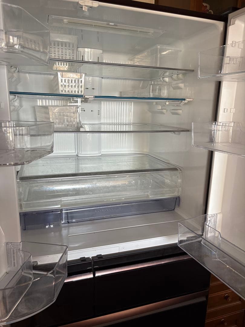 GY1128 三菱 MR-WX70C-BR1 ノンフロン冷凍冷蔵庫 2018年製