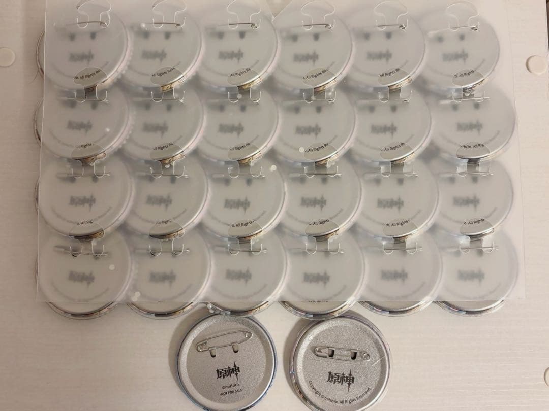 神里綾華 缶バッジ 痛バ 原神 命定の日 生誕祭記念セット まとめ売り