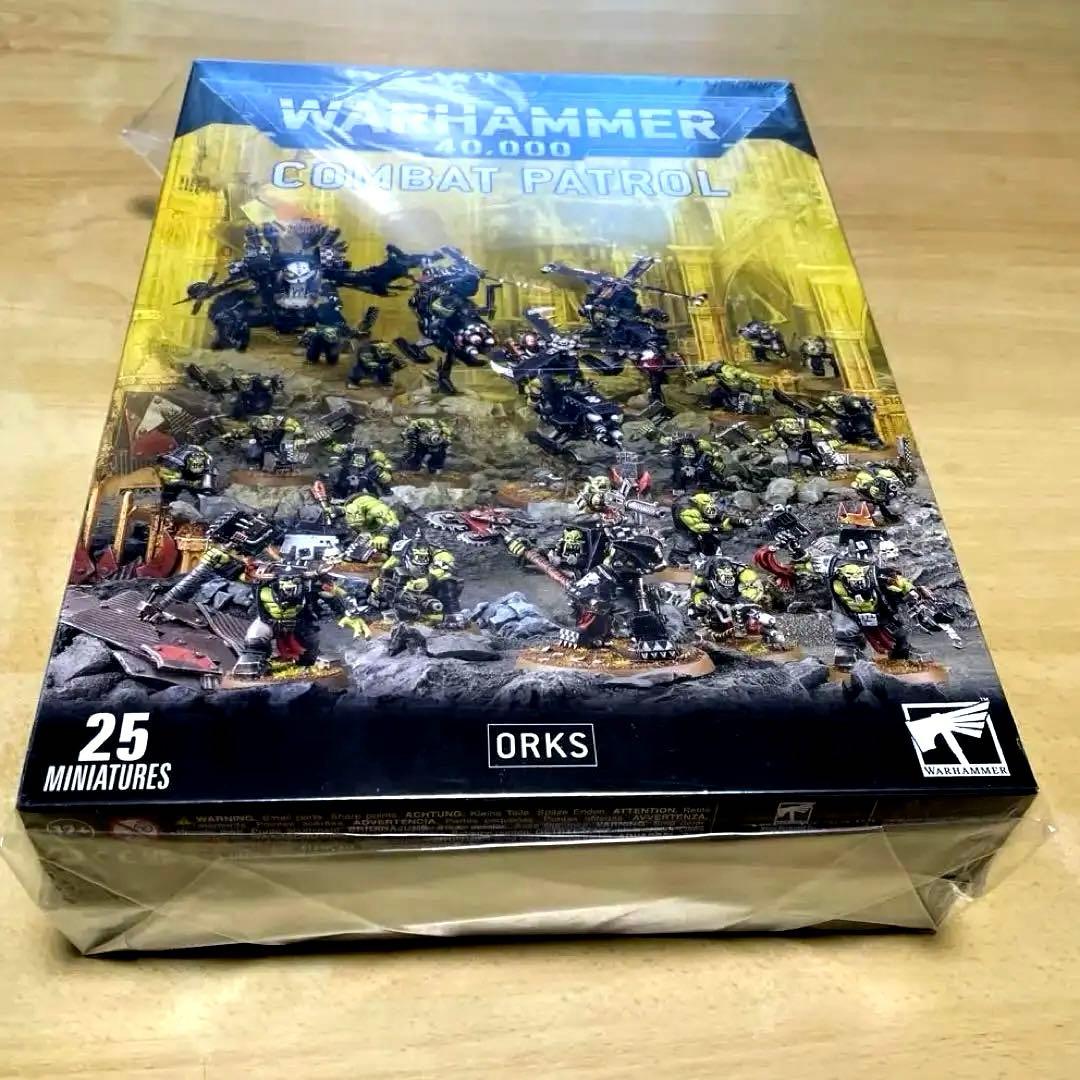 【新品】ウォーハンマー 40,000 COMBAT PATROL ORKS