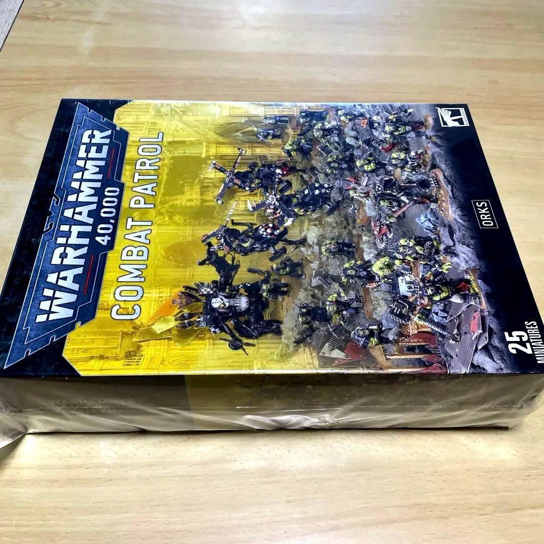 【新品】ウォーハンマー 40,000 COMBAT PATROL ORKS