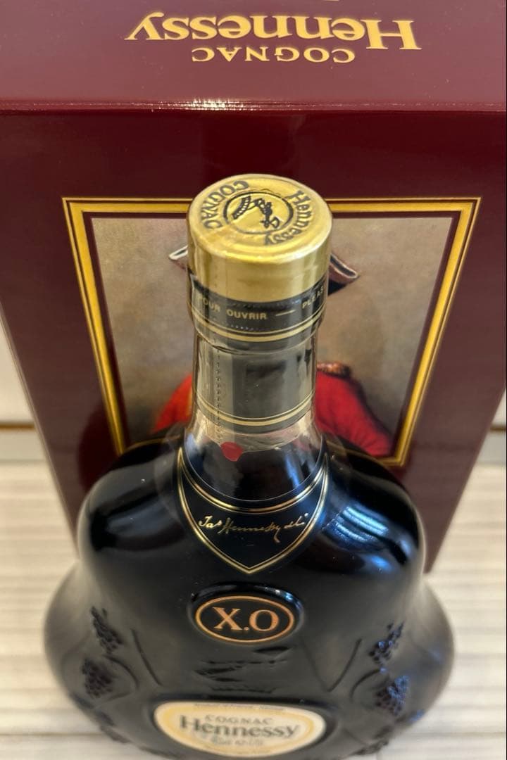 ヘネシーXO金キャップ おまけシャボットナポレオン1本付