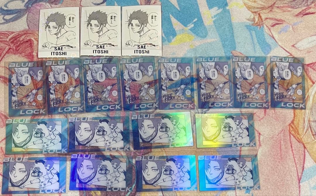 ブルーロック 糸師冴 アニメ絵 原作絵 グッズまとめセット