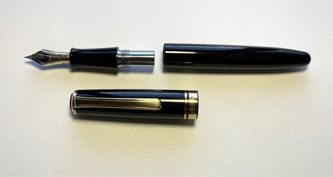 3776 CENTURY 万年筆 旧型ブライヤ 細字 PLATINUM プラチナ 万年筆