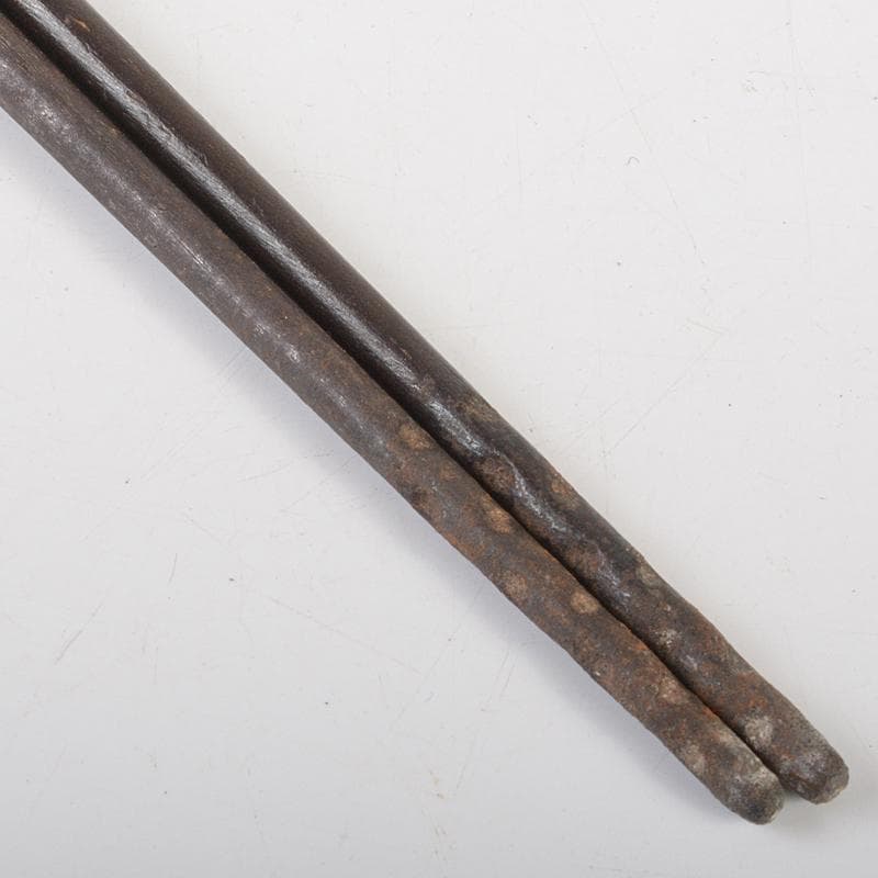 茶道具 香玉堂 鉄張本象嵌 松葉文 火箸 共箱 C R7228 - メルカリ