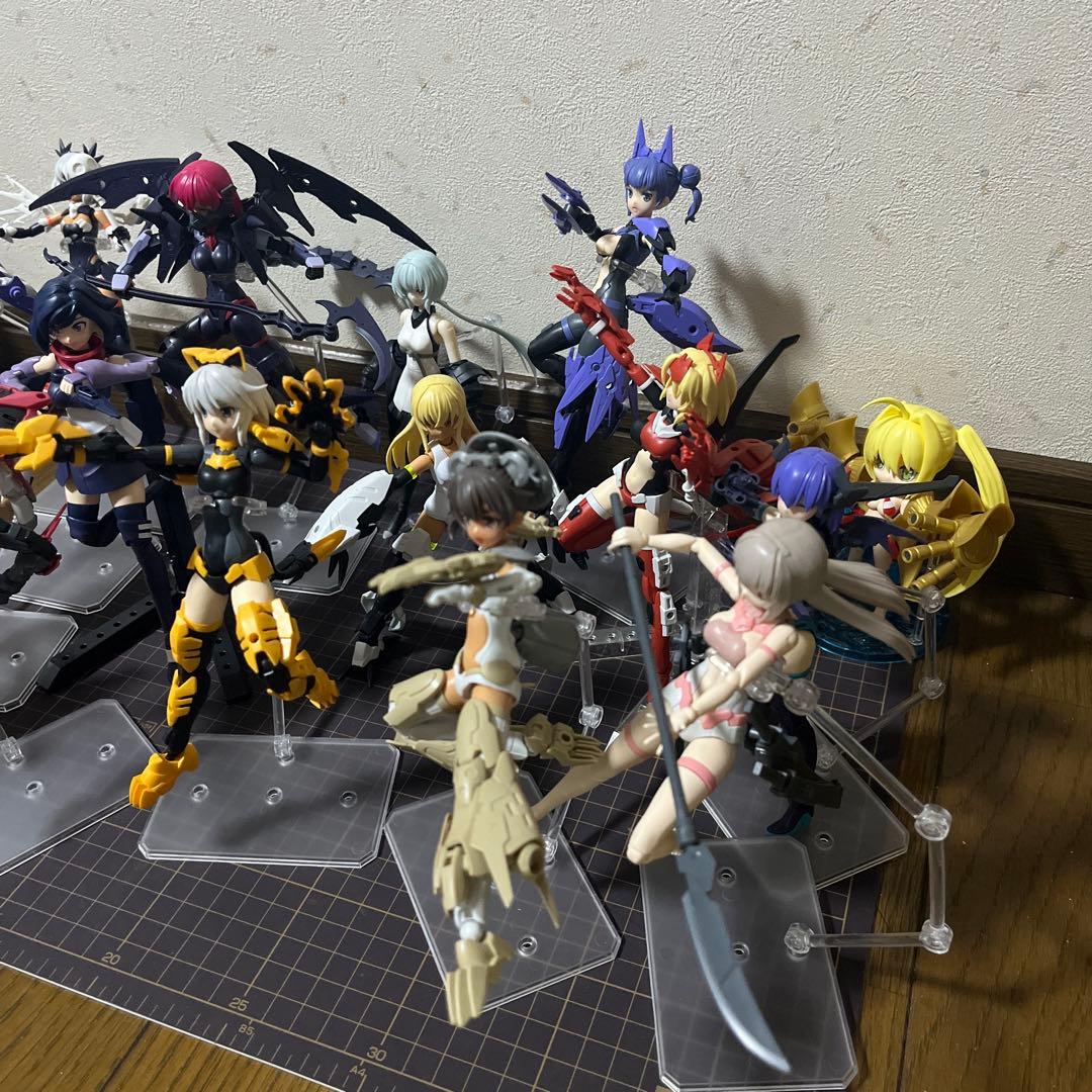 まとめ売り】30MS 完成品 髪・フェイス・手首パーツ等 デカール ジャンク