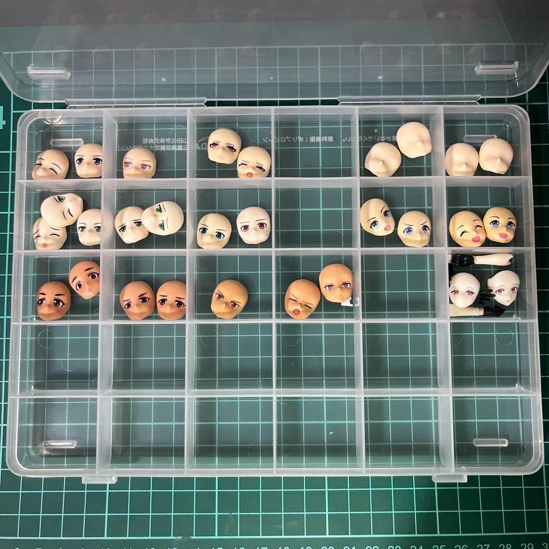 まとめ売り】30MS 完成品 髪・フェイス・手首パーツ等 デカール