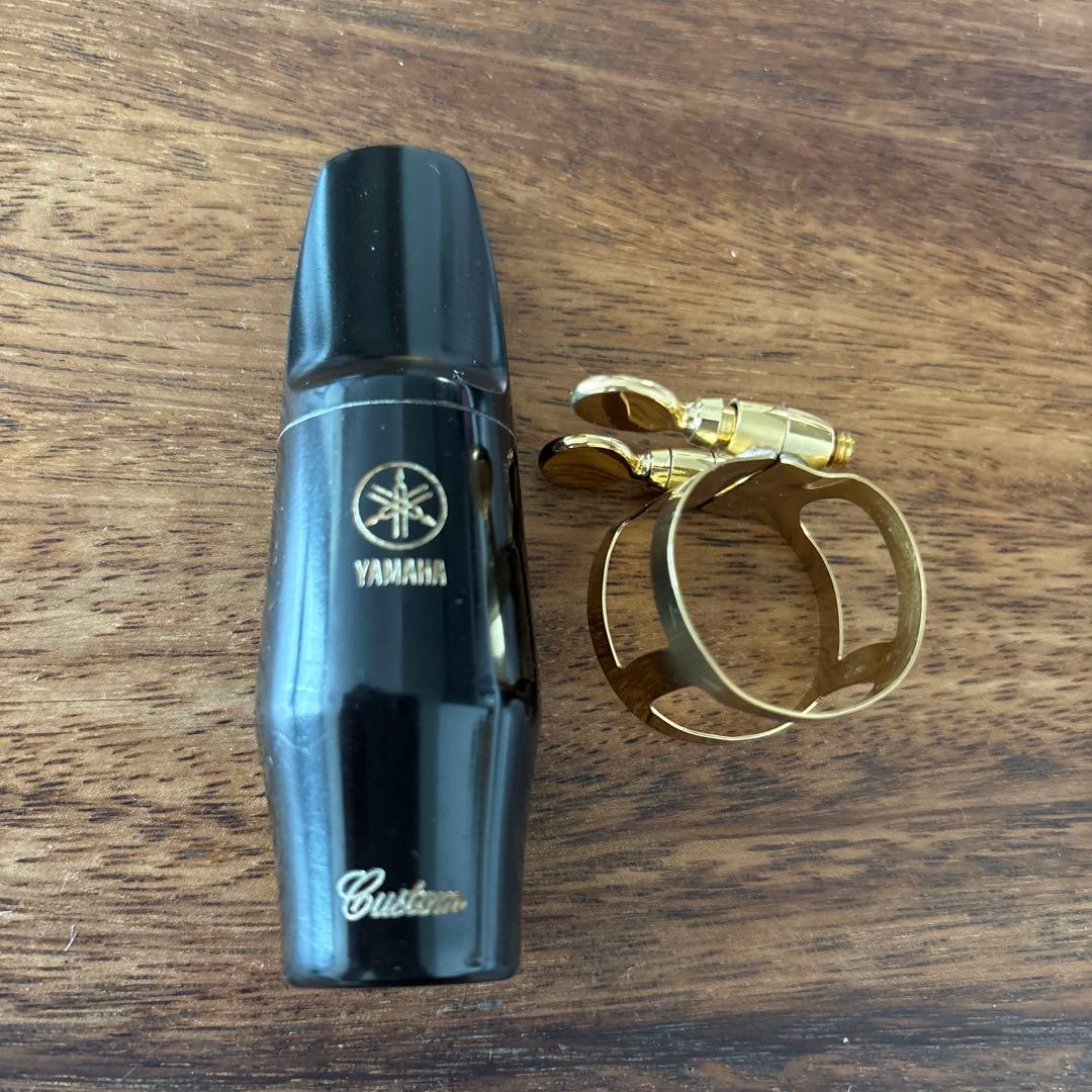 YAMAHA Custom サックスマウスピース 黒