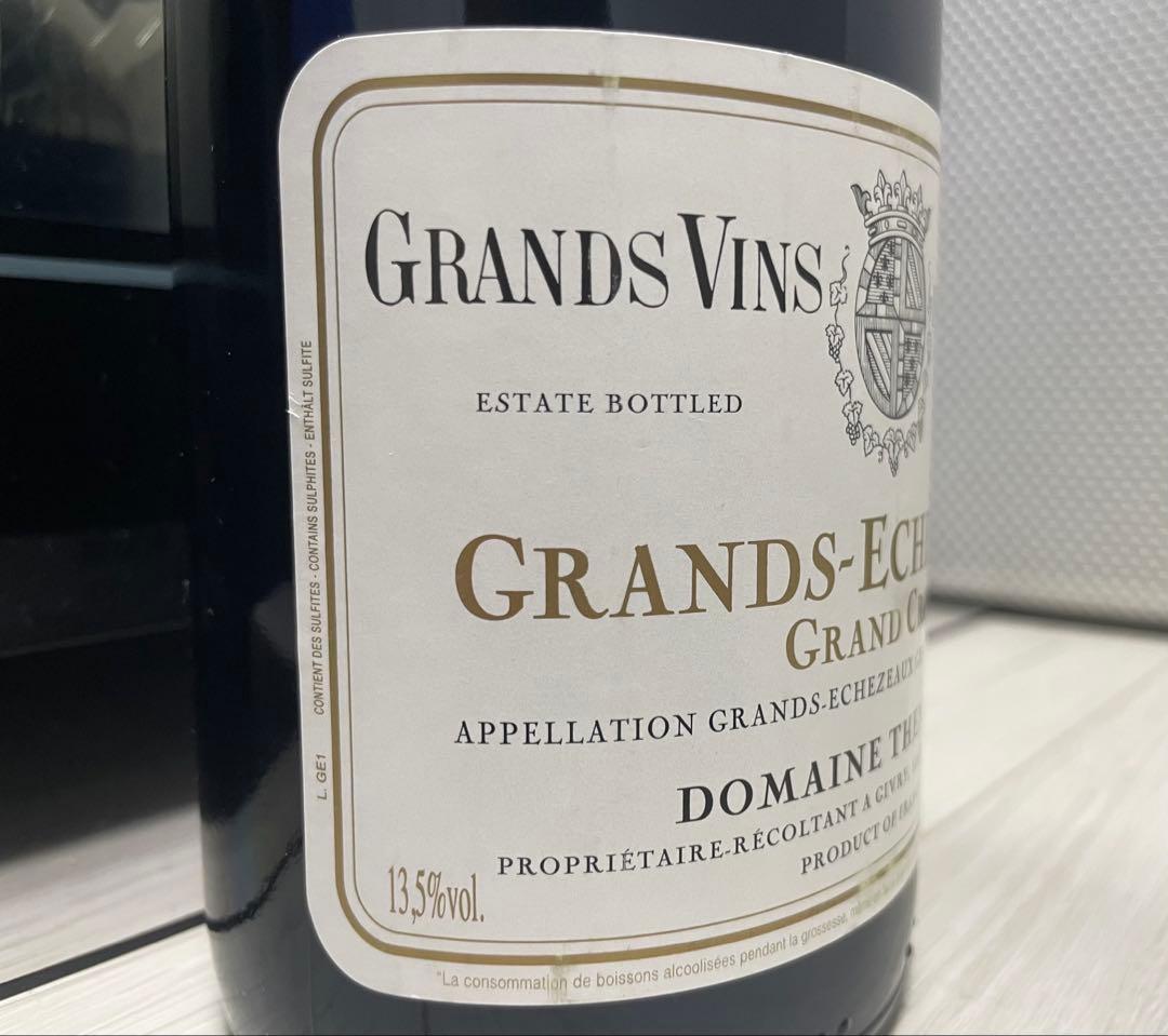 セラー保管】 バロン テナール グラン エシェゾー グラン クリュ 2012