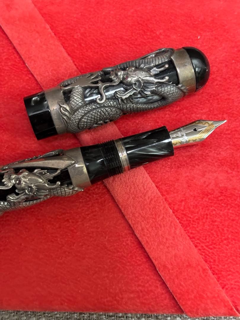 Montegrappa The Dragon 万年筆 モンテグラッパ ドラゴン - メルカリ