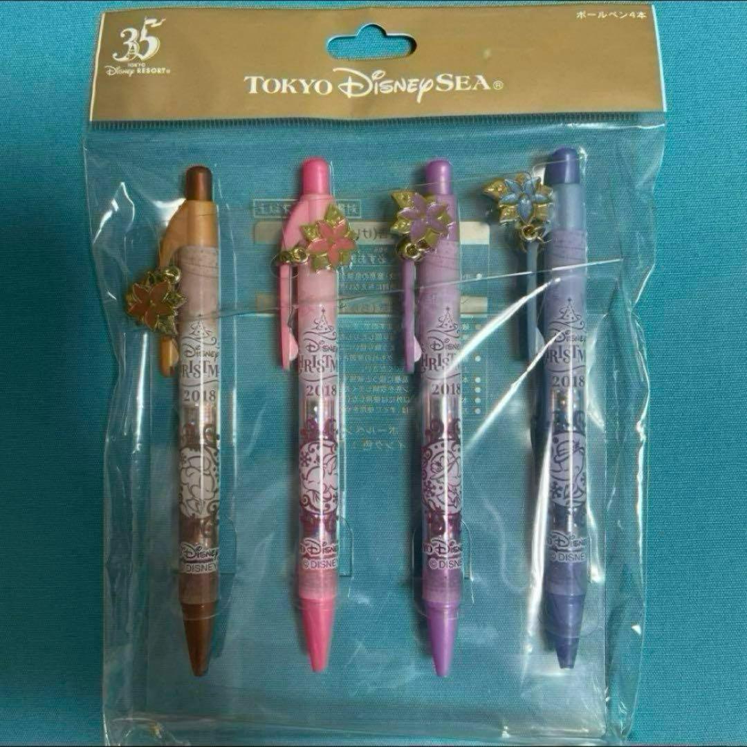 ディズニー 35周年 2018年 クリスマス ボールペン セット 東京