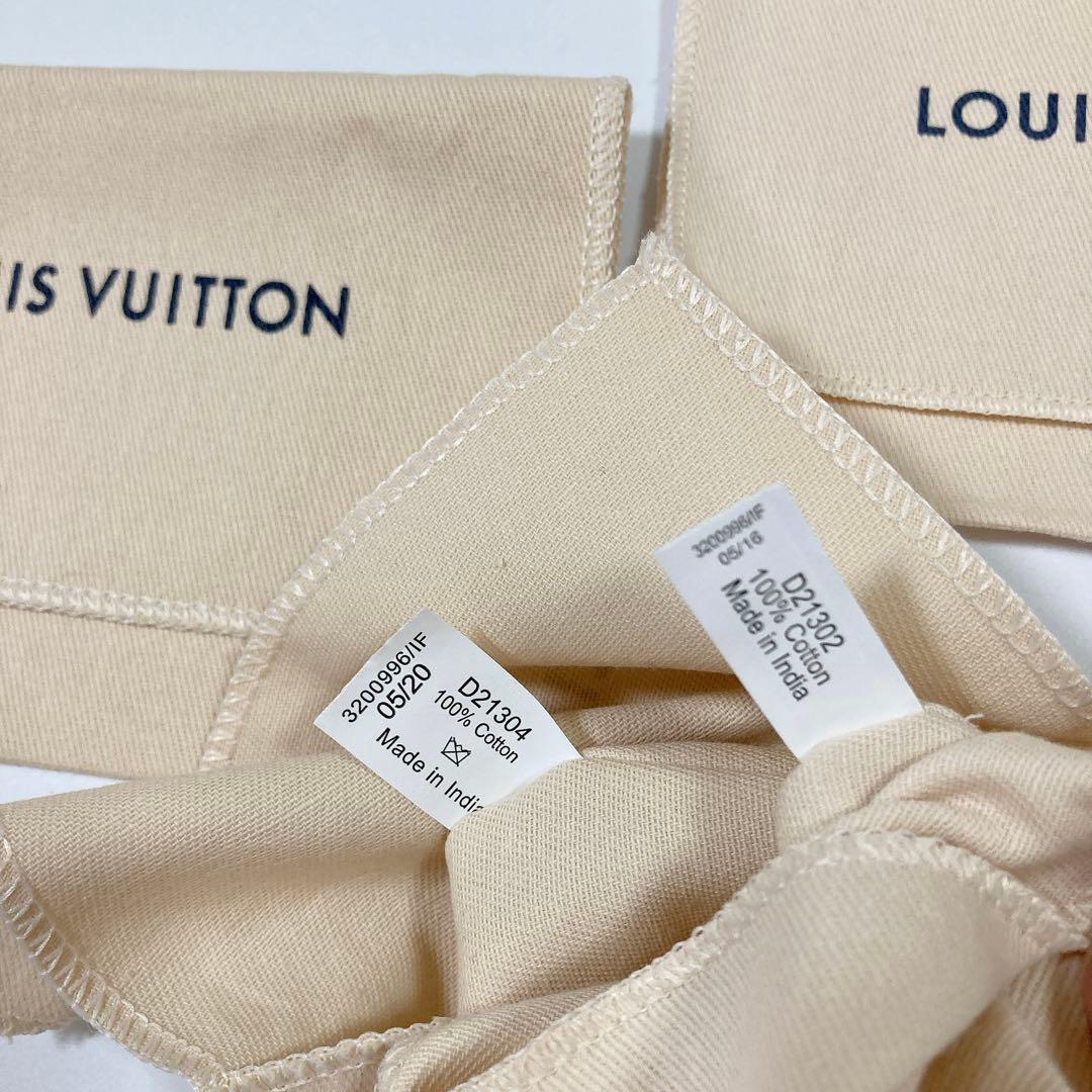 美品 ルイヴィトン 保存袋 22枚 キーケース、キーホルダー、アクセサリー用