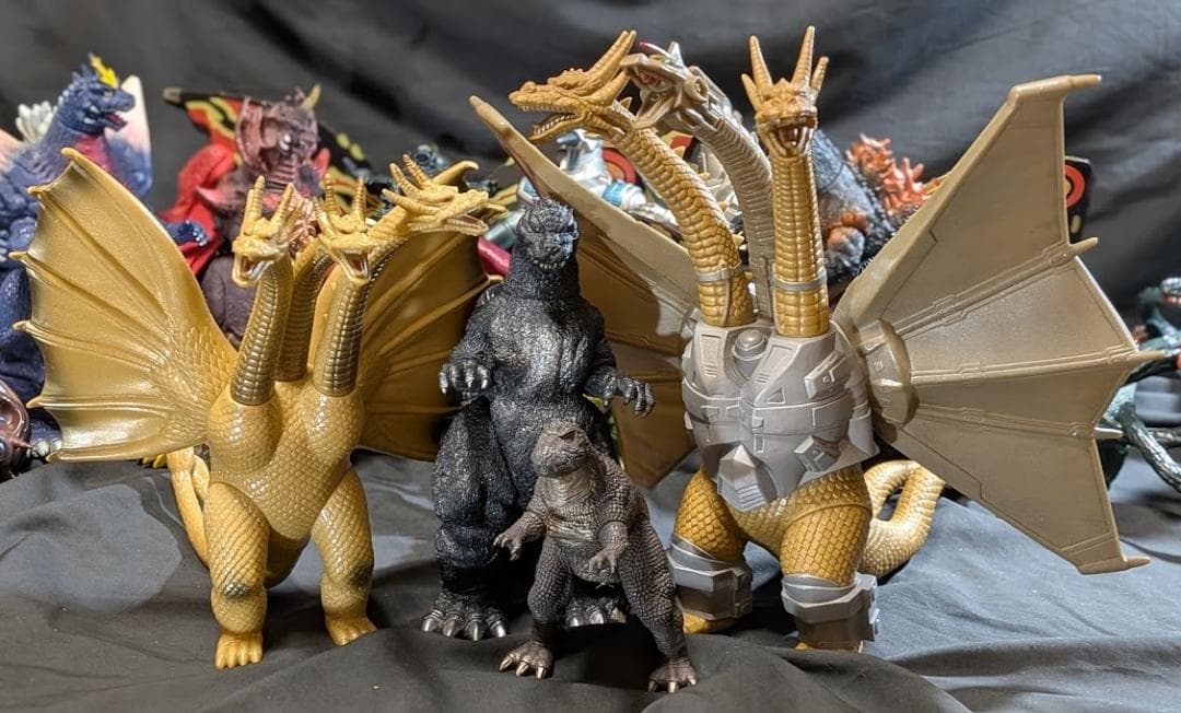 ゴジラ平成VSシリーズ（バンダイ）ソフビフィギュアコンプリート20体