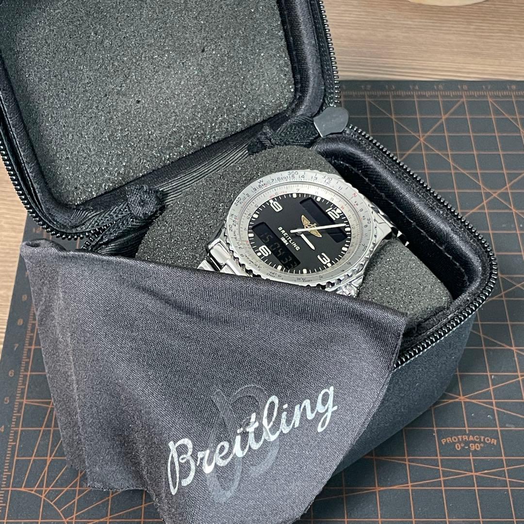 激レア 90年代ヴィンテージ BREITLING クロノスペース