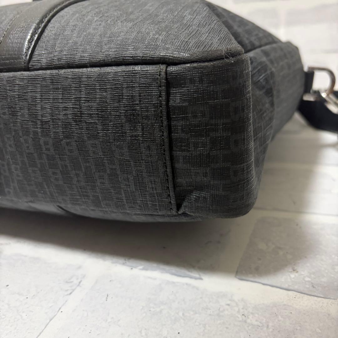 ヒューゴボス 2way ビジネスバッグ A4収納可 オールレザー ブラック