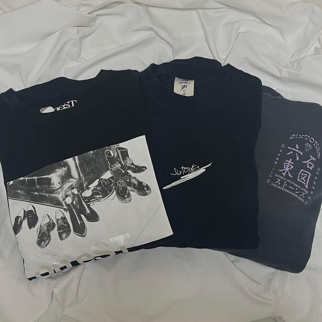 SixTONES ツアーTシャツ 3点セット - メルカリ