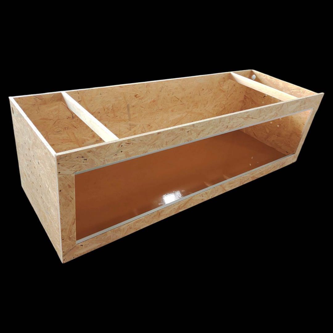 爬虫類ケージ 82×35×40㎝ ガラス同封 - メルカリ