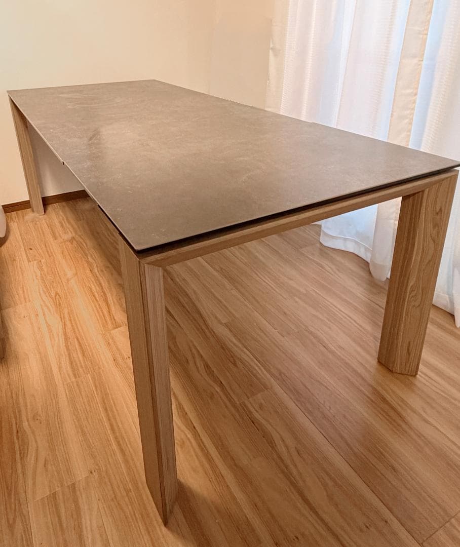 イタリア製 calligaris 伸縮式テーブル 160〜220cm定価45万