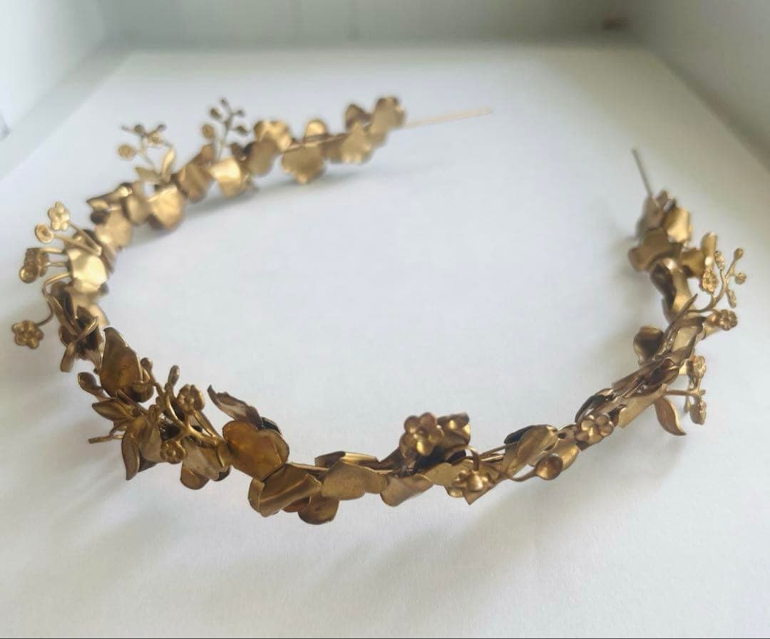 flua 花冠 ヘッドカチューシャ ブライダルアクセサリー