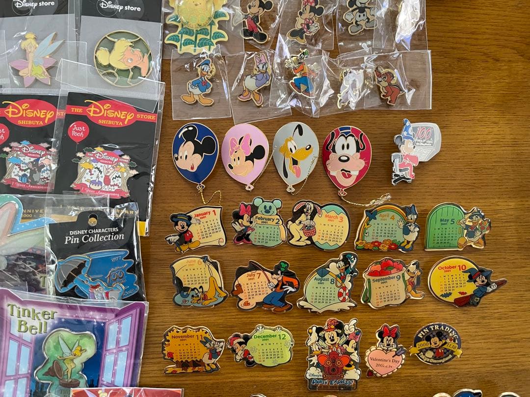ディズニー　ピンバッジ セット　約150個