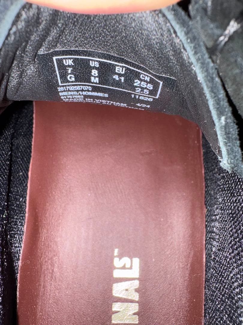 clarksワラビーGORE-TEX ブラックスエード モカシンブーツ