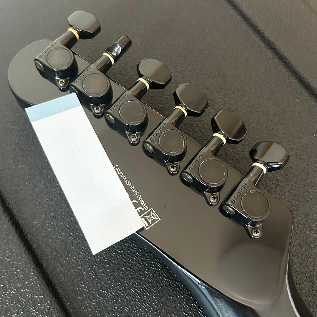 y*m様 ブラック＆ゴールド 超クールなテレキャスター VH-1搭載 ハードケー