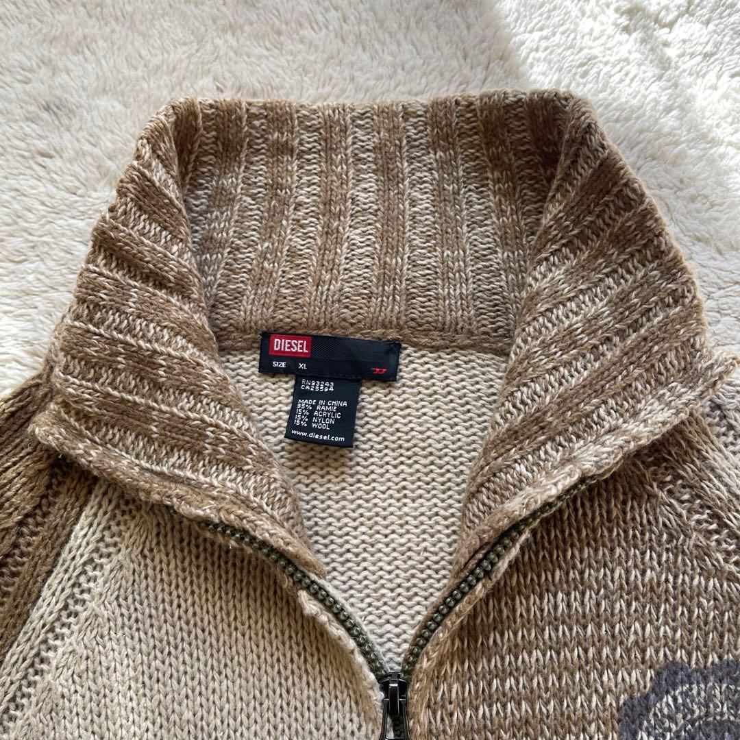 90s vintage DIESEL アーカイブ ドライバーズニット ジャケット