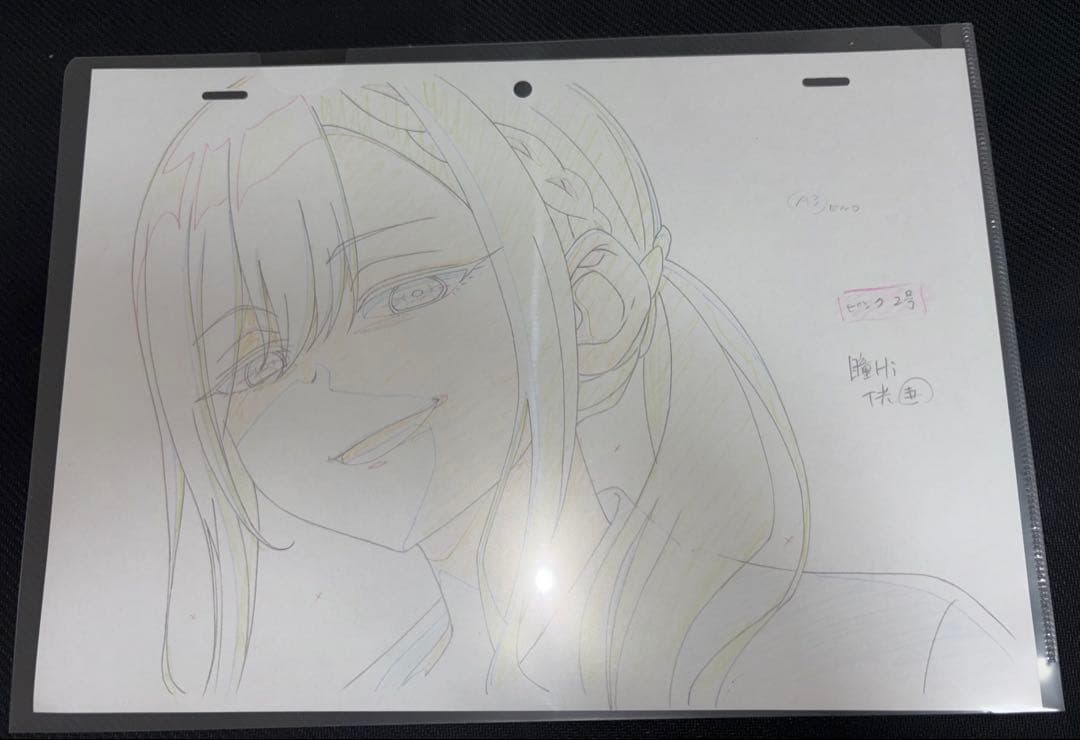 雪*様 非売品 1点物 アニメ ばっどがーる 生原画 涼風涼 ワルラジ　会場限定