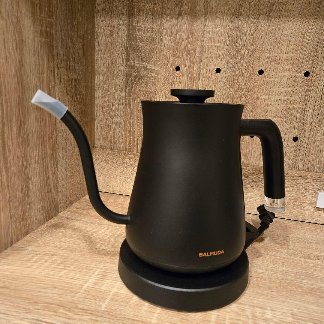 【BALMUDA】コンパクトケトル 0.6L ブラック K07A-BK 未使用品