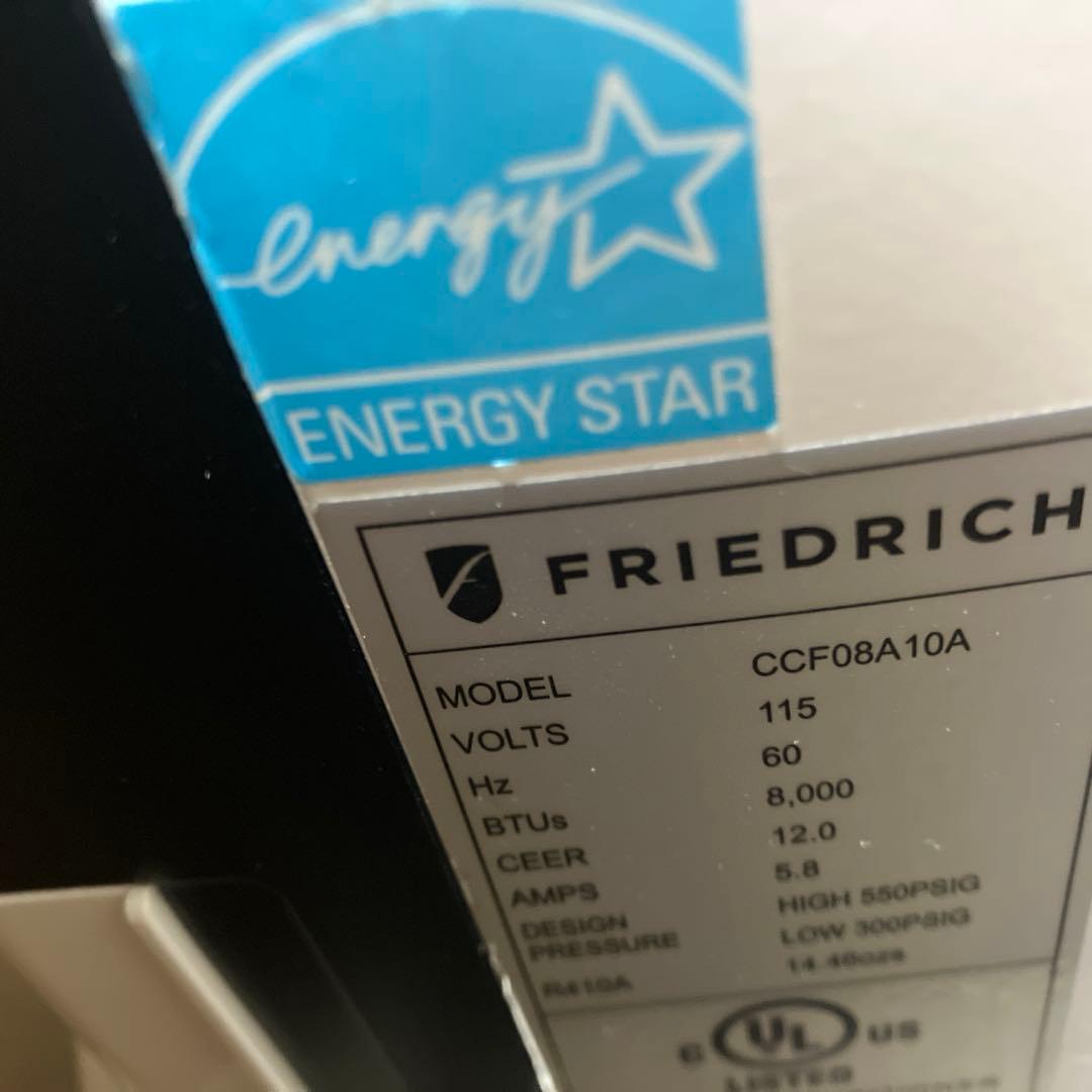 FRIEDRICH CCF08A10A エアコン Alexa 窓枠