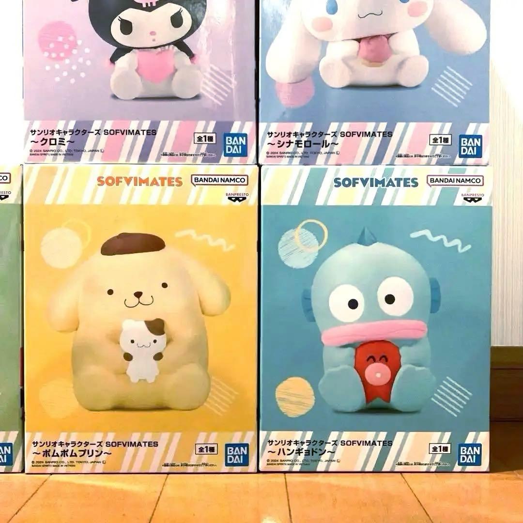 サンリオキャラクターズ SOFVIMATES 5種 フィギュア まとめ売り - メルカリ