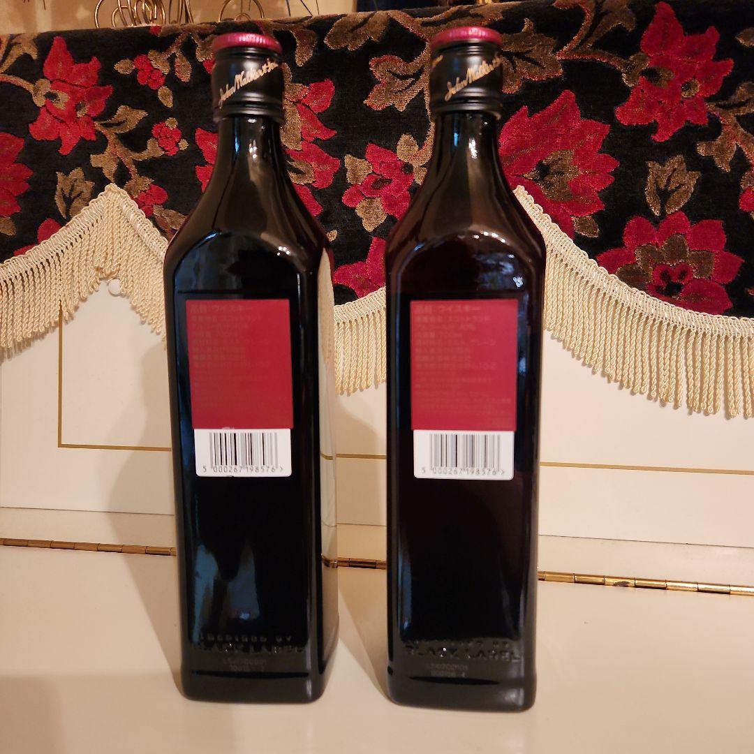 新](貴重商品) ジョニー・ウォーカー ブラックルビー 2本セット