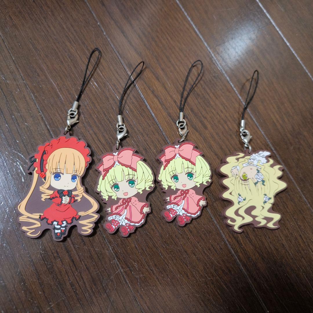 ローゼンメイデン ラバーストラップ 第1〜7ドールセット 合計10個