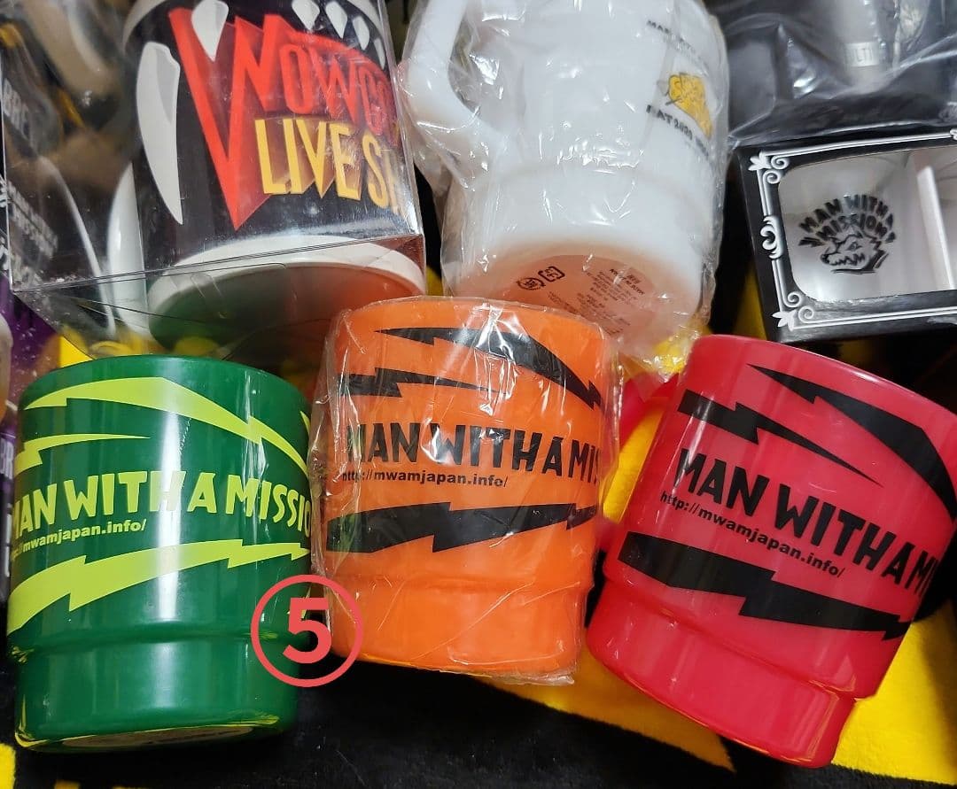 マンウィズ コップ グラス マグカップ バラ売り可 マンウィズ コップ