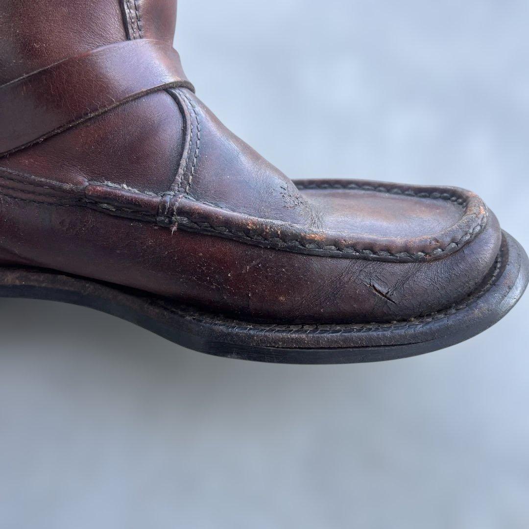 80s90s Russell moccasinラッセルモカシン スネークブーツ
