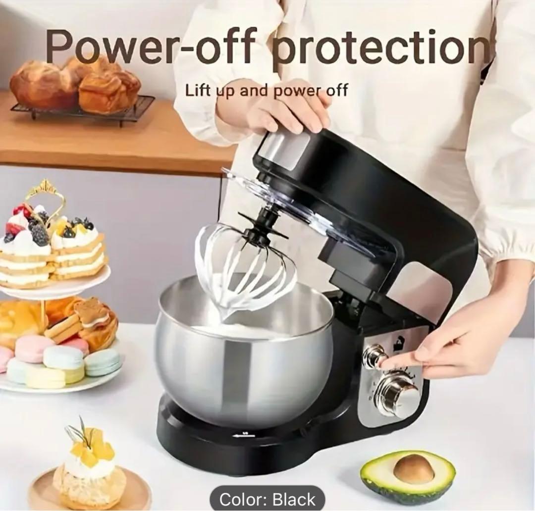 全自動多機能キッチン電気スタンドミキサー、自動生地ミキサー、家庭用