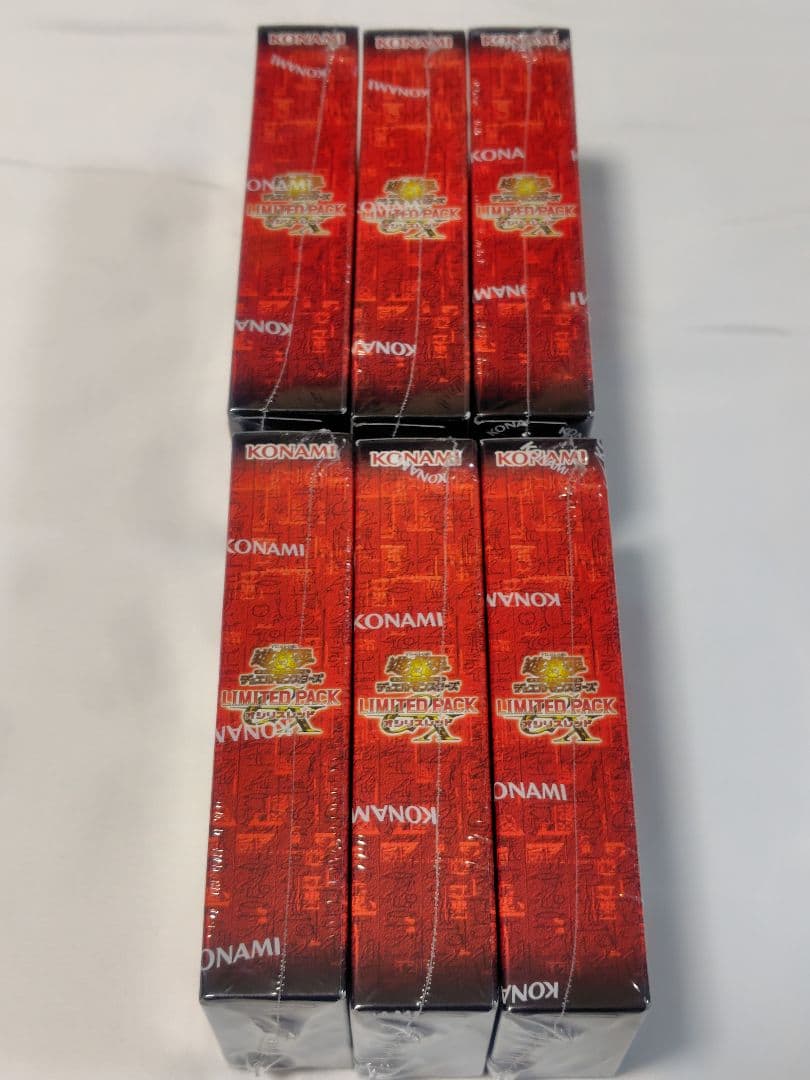 遊戯王　オシリスレッド　リミテッドパック　6箱　新品未開封　メルカリ便