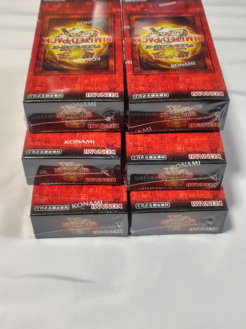 遊戯王　オシリスレッド　リミテッドパック　6箱　新品未開封　メルカリ便