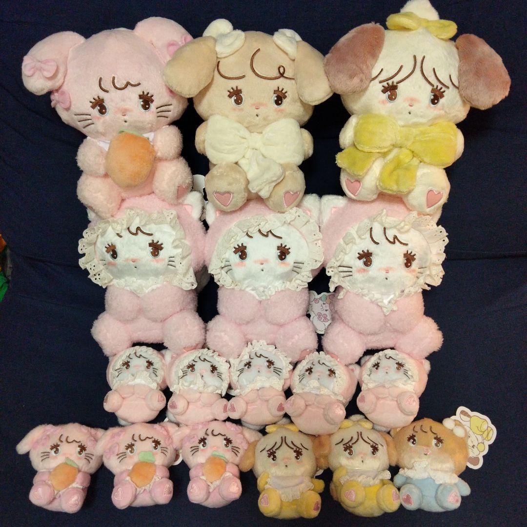 mikko characters ふわふわBABYマスコットぬいぐるみまとめ売り
