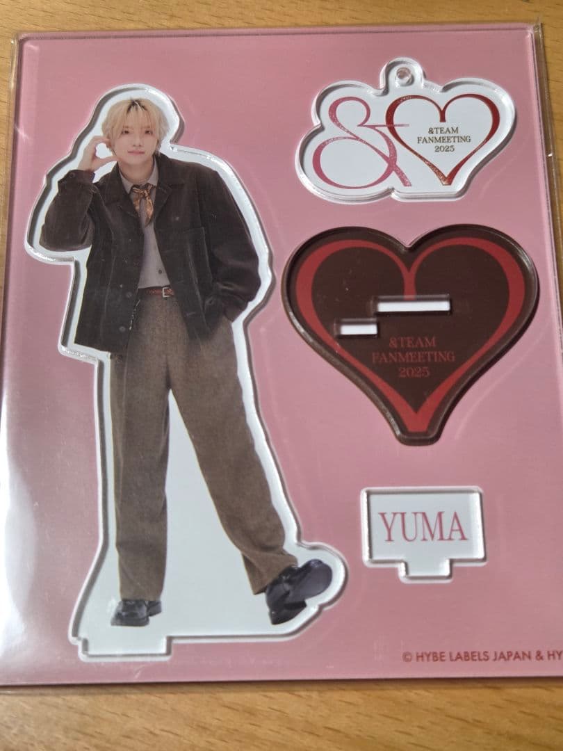 未開封 &TEAM ファンミ '&♡' 2025アクスタ YUMA ユウマ - メルカリ