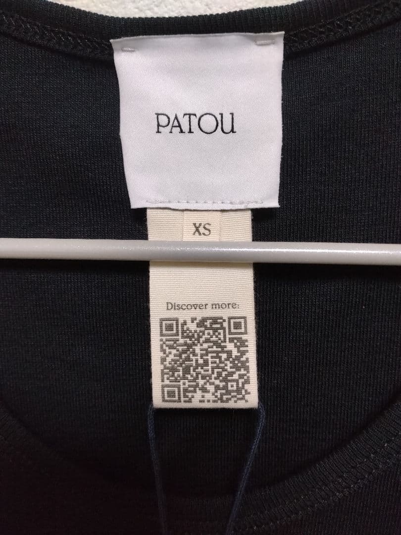 新品 PATOU 黒 タンクトップ XSサイズ