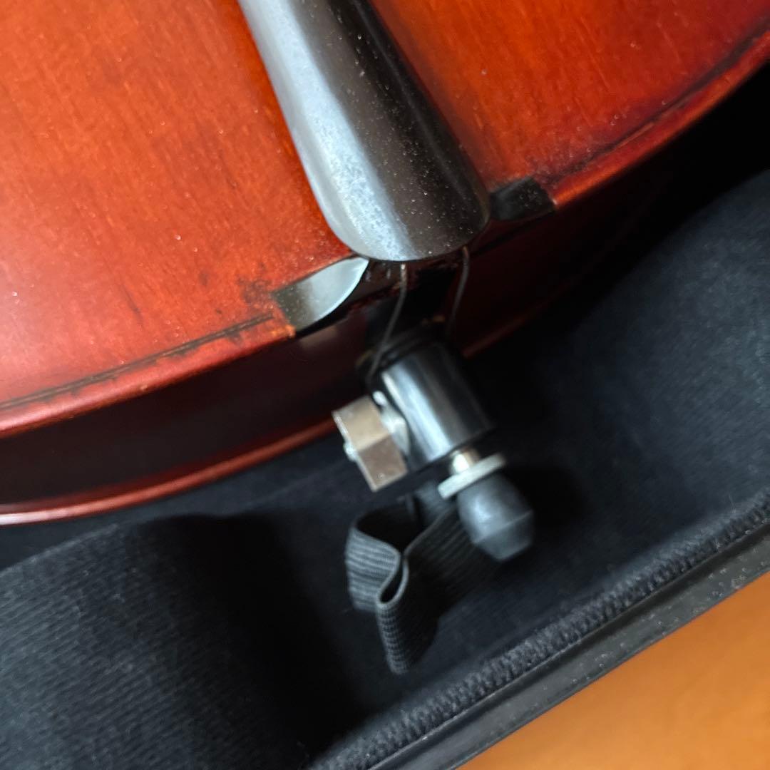 チェロ フルサイズ 4/4 美品 ハードケース付き ヤマハ 弓 黒澤楽器 下倉
