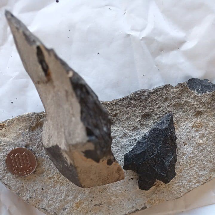 握り斧 石斧 尖頭器セット 剥片 石器 入門編 191