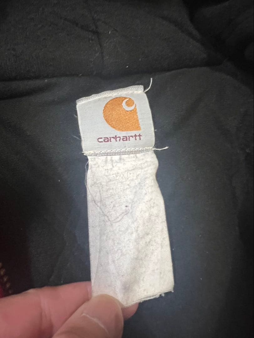 90s Carhartt アクティブジャケット レッド 企業系