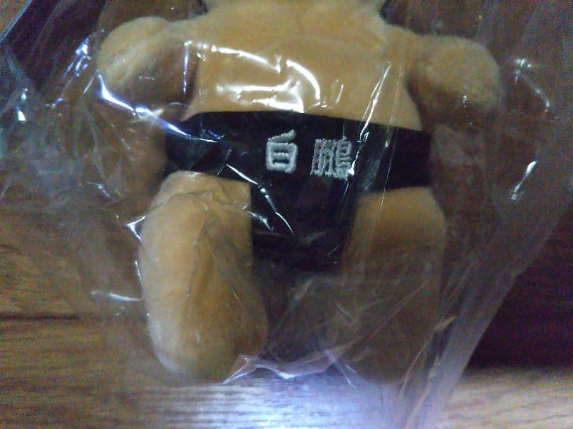 テディベア 限定非売品 元横綱白鵬（宮城野親方）バージョン - メルカリ