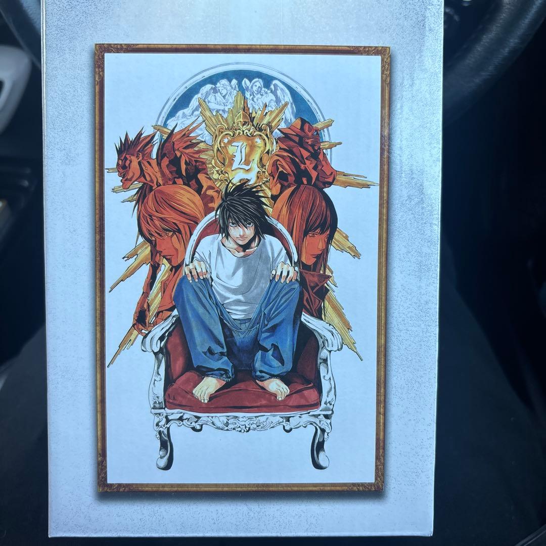 一番くじデスノート　Ｂ賞Lフィギュア　Ｅ賞食器アソート　G賞アクスタ　3点セット