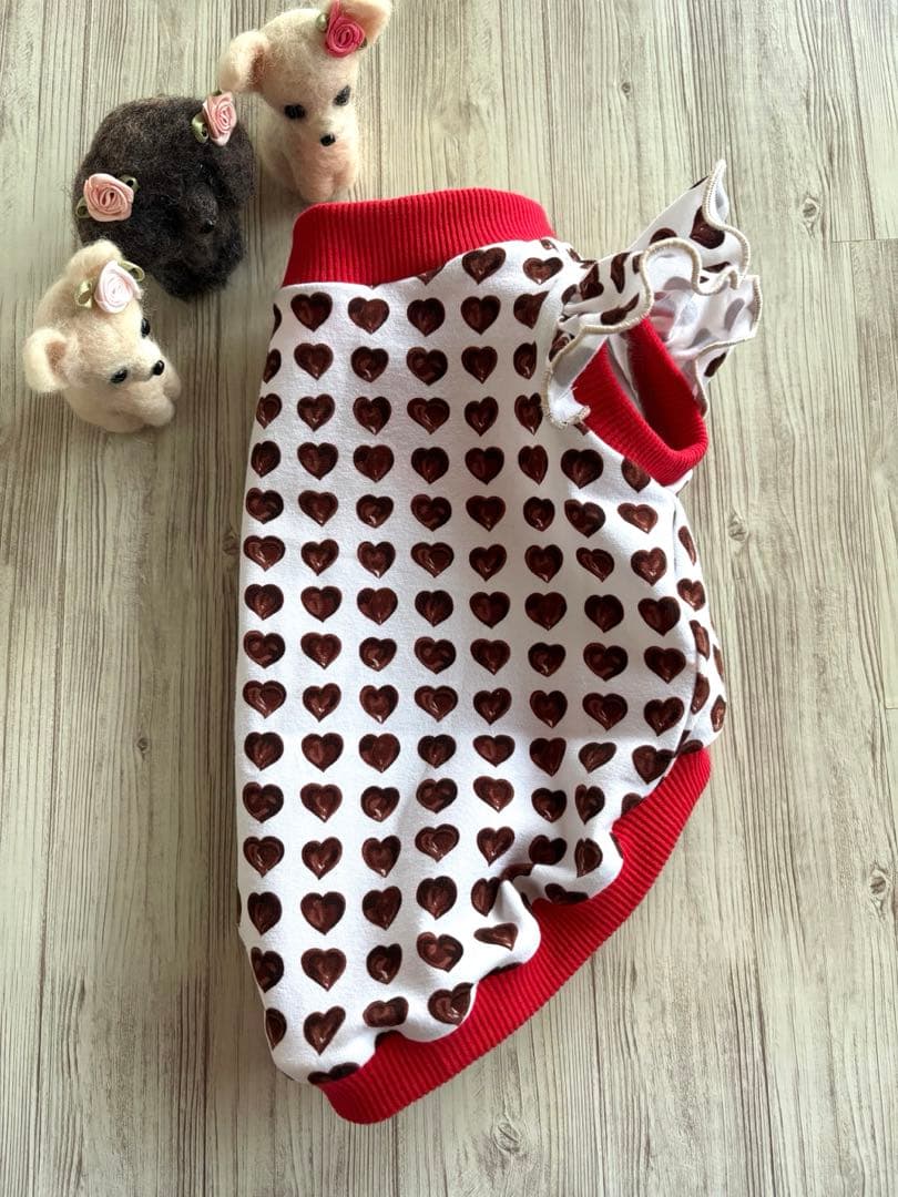 犬服 タンクトップ(S) ꒡̈⃝Lily꒡̈⃝ハンドメイド - メルカリ