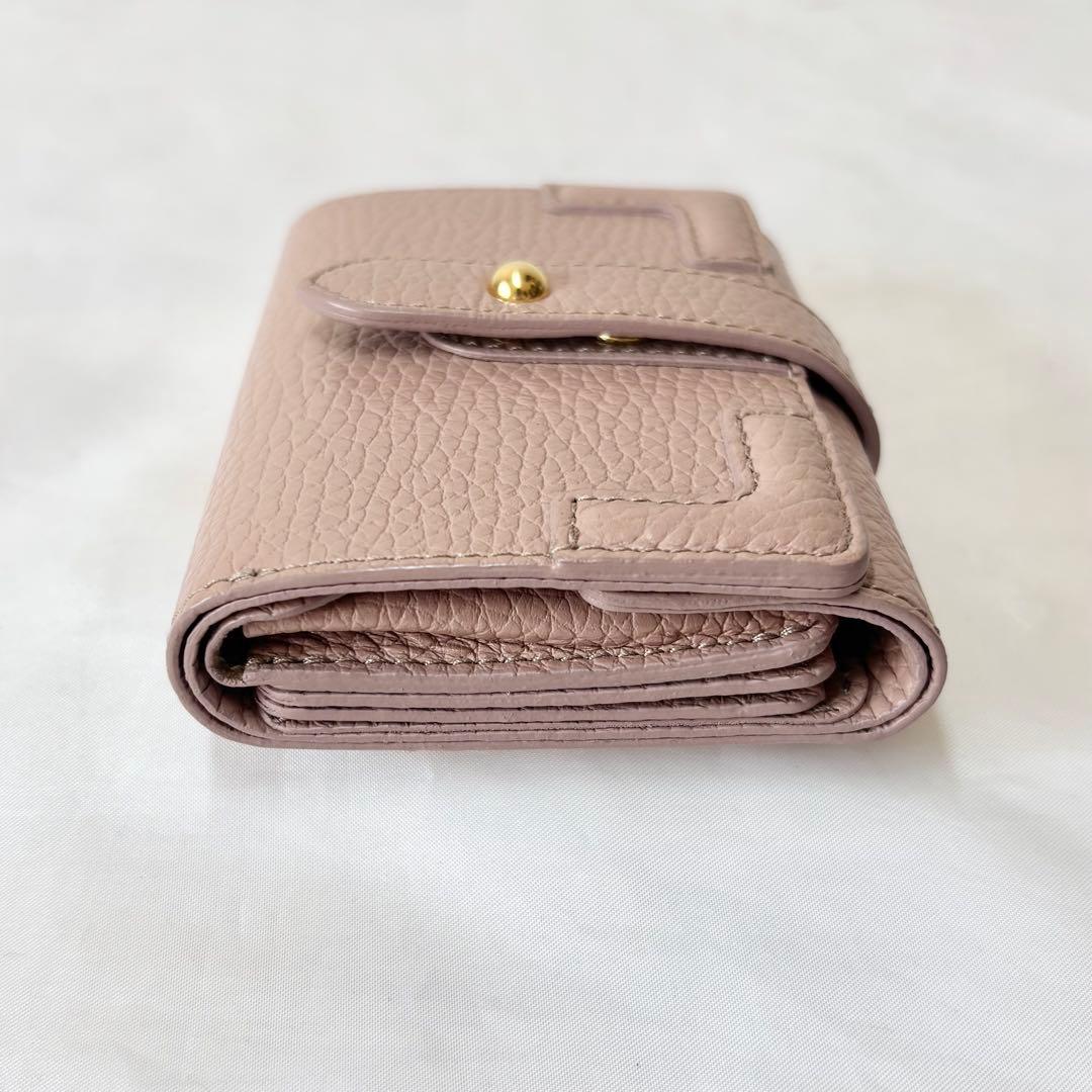 【未使用】　ハースケジュール　トランク ミニウォレット　ミニ財布　三つ折り財布