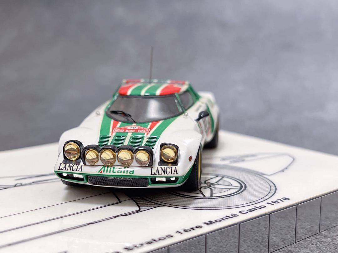 メイクアップ　1/43 ランチア ストラトス アリタリア #10