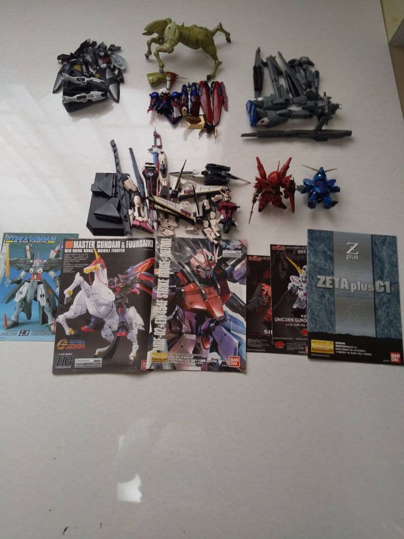 最終値引き 組立済みガンプラ 箱絵 まとめ売り ガンプラ 機動戦士ガンダム